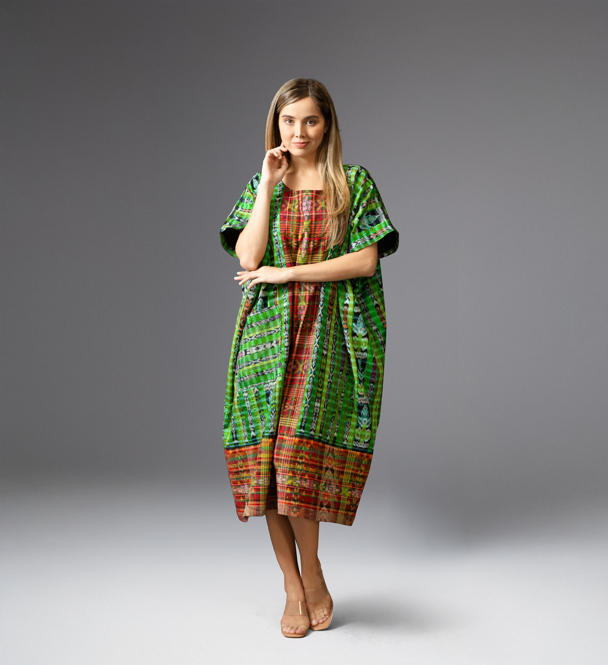 Christmas Emerald Kaftan